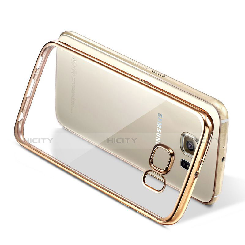 Silikon Schutzhülle Rahmen Tasche Durchsichtig Transparent Matt für Samsung Galaxy Note 5 N9200 N920 N920F Gold