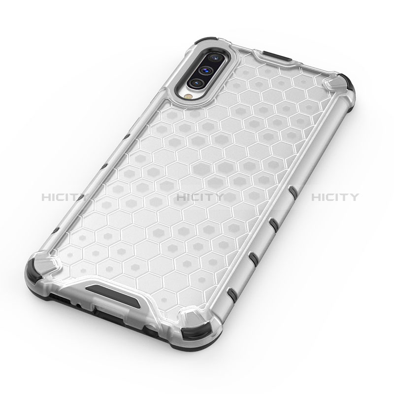 Silikon Schutzhülle Rahmen Tasche Hülle Durchsichtig Transparent 360 Grad Ganzkörper AM1 für Samsung Galaxy A30S