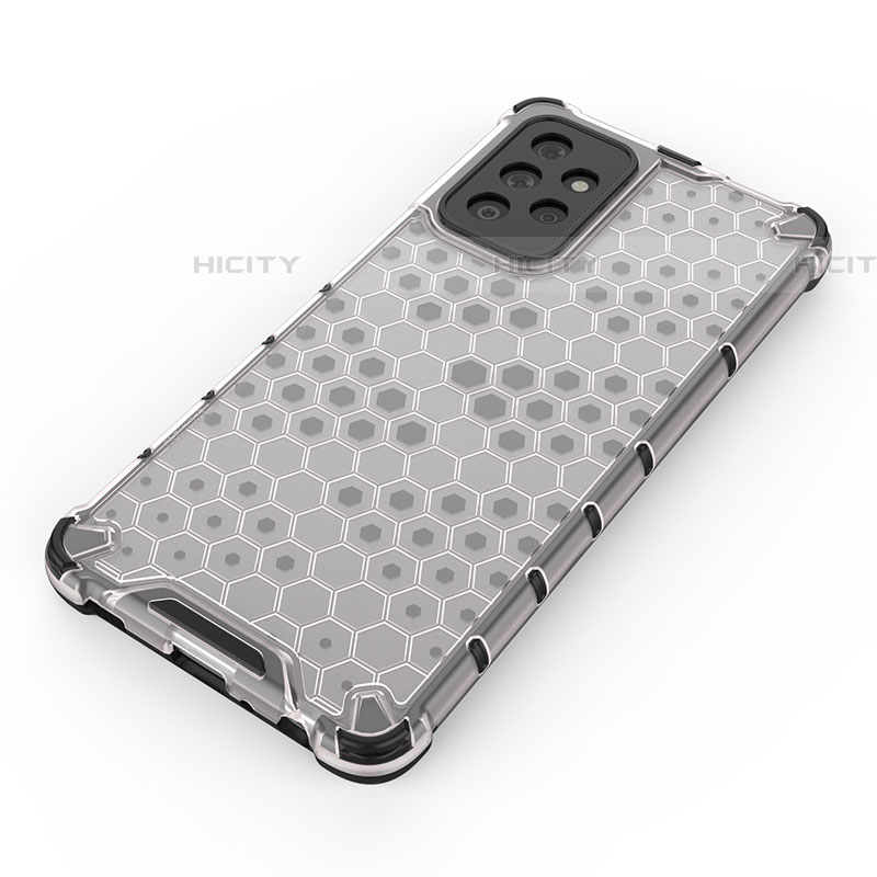 Silikon Schutzhülle Rahmen Tasche Hülle Durchsichtig Transparent 360 Grad Ganzkörper AM1 für Samsung Galaxy A72 5G