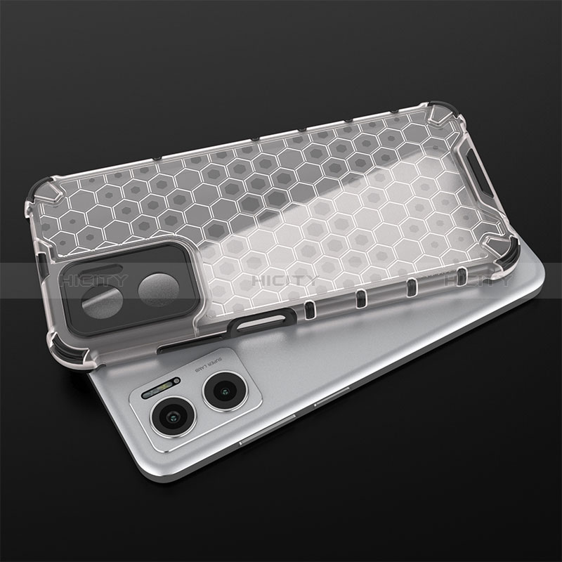 Silikon Schutzhülle Rahmen Tasche Hülle Durchsichtig Transparent 360 Grad Ganzkörper AM1 für Xiaomi Redmi 10 Prime Plus 5G