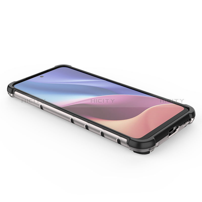 Silikon Schutzhülle Rahmen Tasche Hülle Durchsichtig Transparent 360 Grad Ganzkörper AM2 für Xiaomi Mi 11X 5G