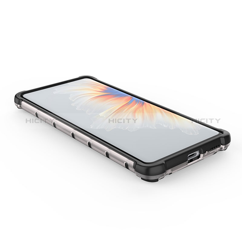 Silikon Schutzhülle Rahmen Tasche Hülle Durchsichtig Transparent 360 Grad Ganzkörper AM2 für Xiaomi Mi Mix 4 5G