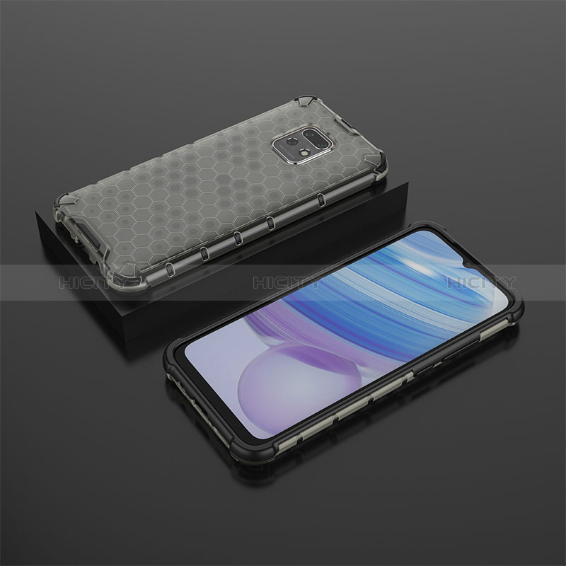 Silikon Schutzhülle Rahmen Tasche Hülle Durchsichtig Transparent 360 Grad Ganzkörper AM2 für Xiaomi Redmi 10X Pro 5G