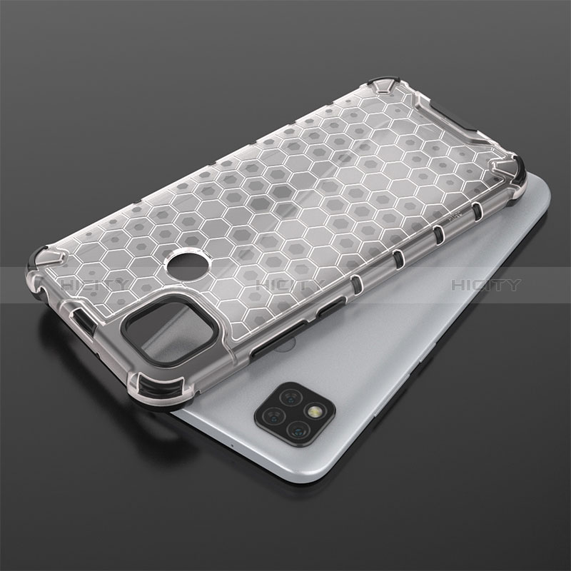 Silikon Schutzhülle Rahmen Tasche Hülle Durchsichtig Transparent 360 Grad Ganzkörper AM2 für Xiaomi Redmi 9C