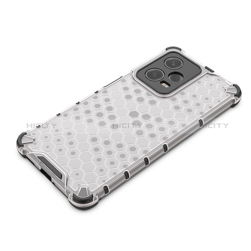 Silikon Schutzhülle Rahmen Tasche Hülle Durchsichtig Transparent 360 Grad Ganzkörper AM2 für Xiaomi Redmi Note 12 Pro 5G groß