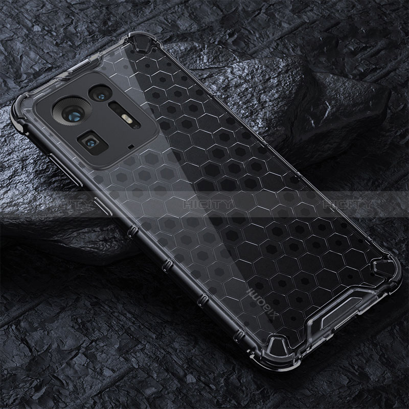Silikon Schutzhülle Rahmen Tasche Hülle Durchsichtig Transparent 360 Grad Ganzkörper AM3 für Xiaomi Mi Mix 4 5G