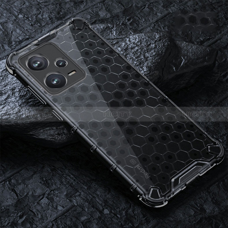 Silikon Schutzhülle Rahmen Tasche Hülle Durchsichtig Transparent 360 Grad Ganzkörper AM3 für Xiaomi Redmi Note 12 Pro+ Plus 5G