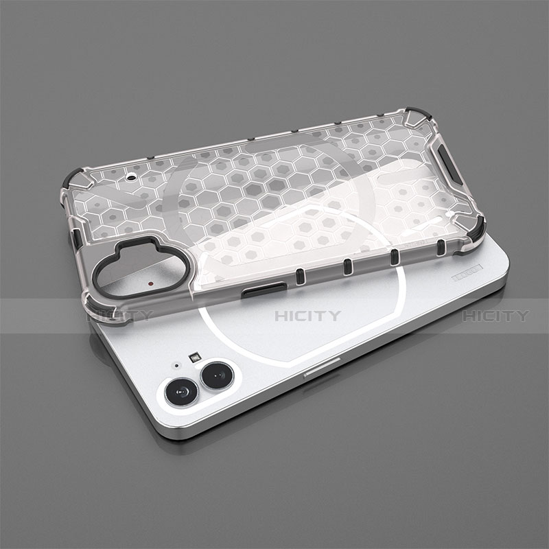 Silikon Schutzhülle Rahmen Tasche Hülle Durchsichtig Transparent 360 Grad Ganzkörper für Nothing Phone 1