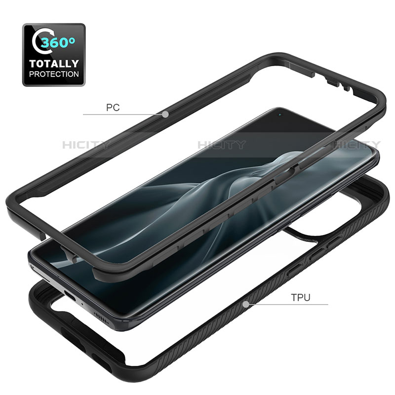 Silikon Schutzhülle Rahmen Tasche Hülle Durchsichtig Transparent 360 Grad Ganzkörper für Xiaomi Mi 11 5G groß