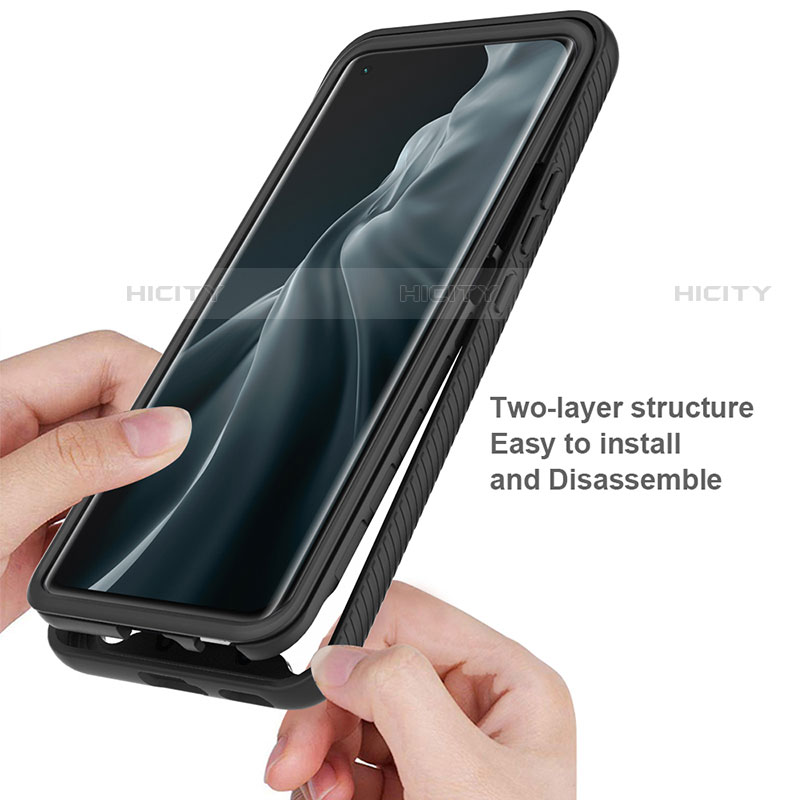 Silikon Schutzhülle Rahmen Tasche Hülle Durchsichtig Transparent 360 Grad Ganzkörper für Xiaomi Mi 11 Lite 5G