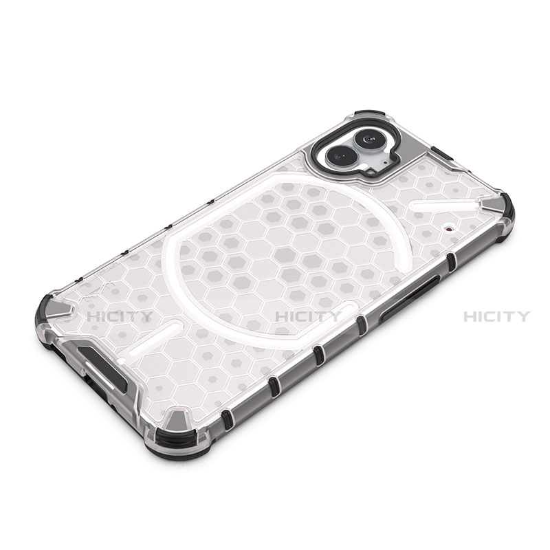 Silikon Schutzhülle Rahmen Tasche Hülle Durchsichtig Transparent 360 Grad Ganzkörper M02 für Nothing Phone 1