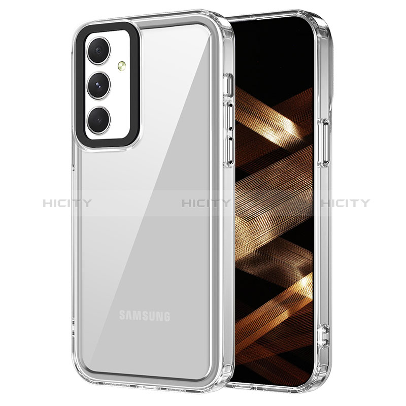 Silikon Schutzhülle Rahmen Tasche Hülle Durchsichtig Transparent AC1 für Samsung Galaxy A54 5G