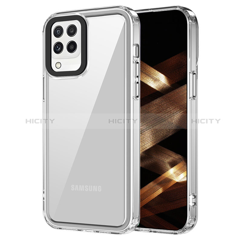 Silikon Schutzhülle Rahmen Tasche Hülle Durchsichtig Transparent AC1 für Samsung Galaxy M32 4G