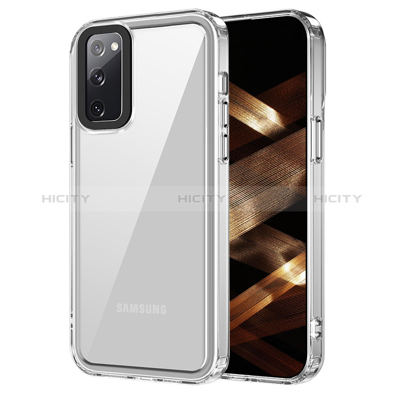 Silikon Schutzhülle Rahmen Tasche Hülle Durchsichtig Transparent AC1 für Samsung Galaxy S20 FE 5G