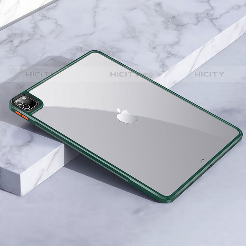 Silikon Schutzhülle Rahmen Tasche Hülle Durchsichtig Transparent für Apple iPad Pro 11 (2021)