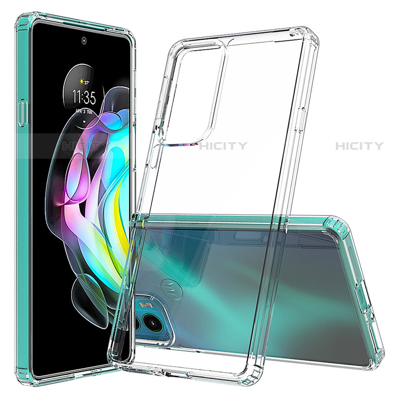 Silikon Schutzhülle Rahmen Tasche Hülle Durchsichtig Transparent für Motorola Moto Edge 20 5G