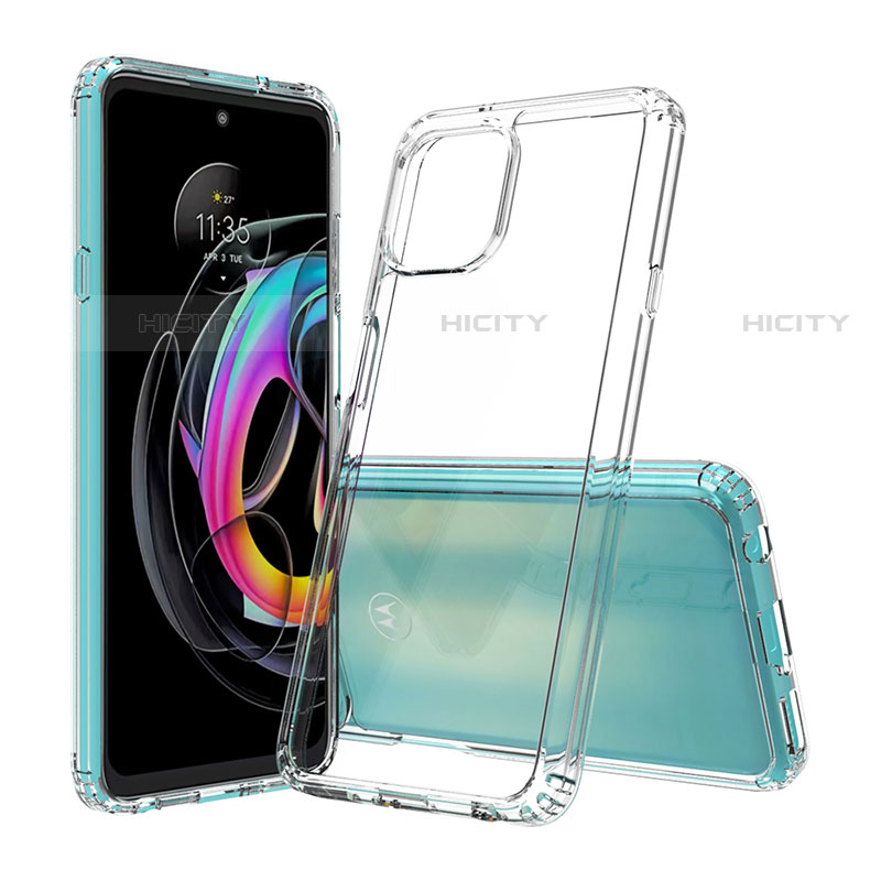 Silikon Schutzhülle Rahmen Tasche Hülle Durchsichtig Transparent für Motorola Moto Edge 20 Lite 5G