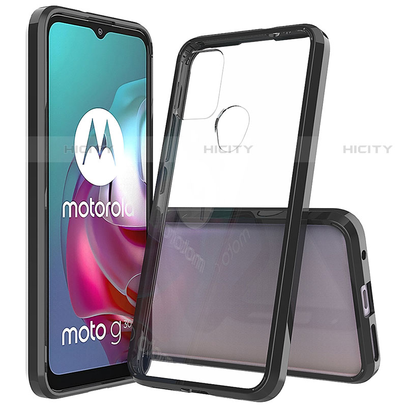 Silikon Schutzhülle Rahmen Tasche Hülle Durchsichtig Transparent für Motorola Moto G10