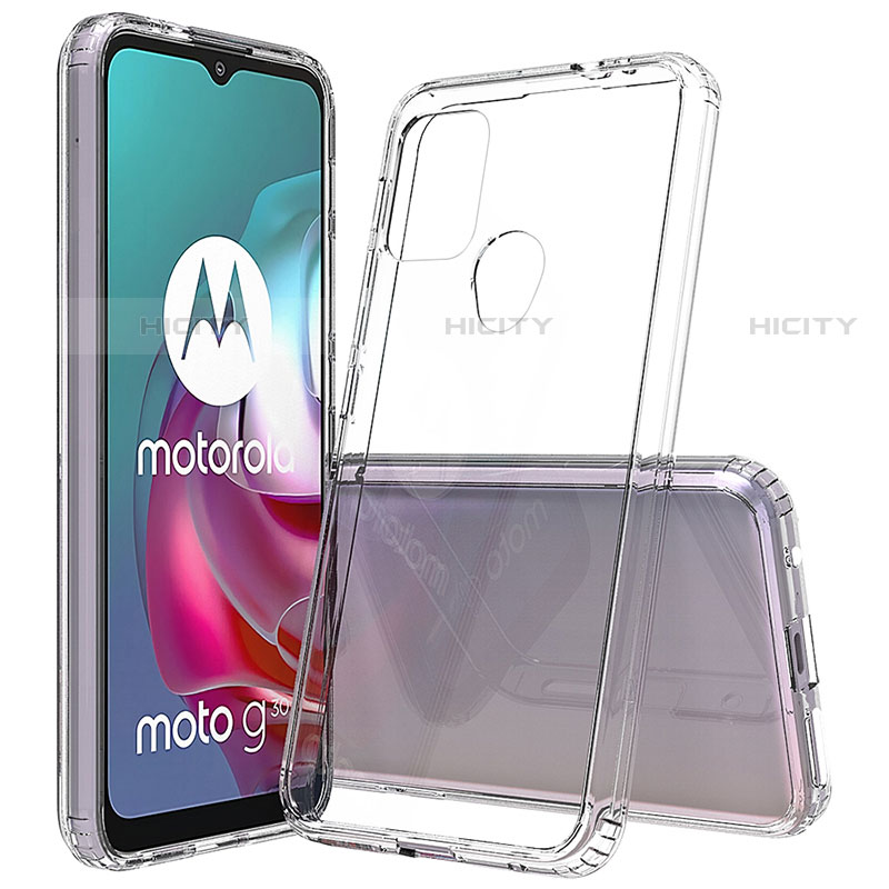 Silikon Schutzhülle Rahmen Tasche Hülle Durchsichtig Transparent für Motorola Moto G10