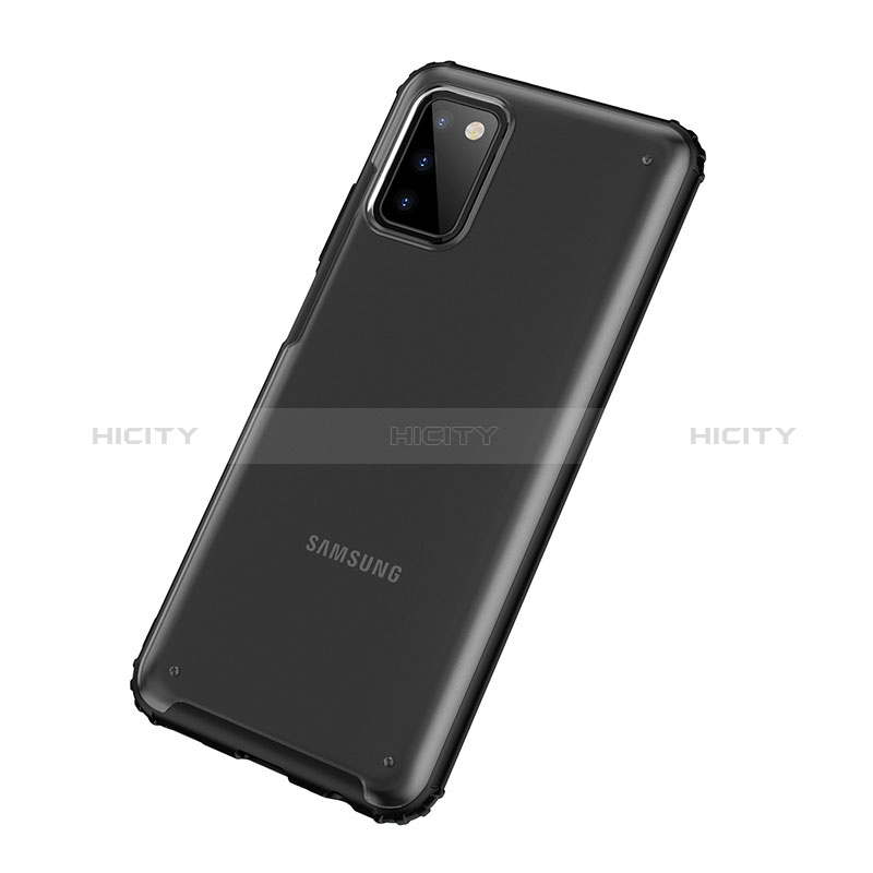 Silikon Schutzhülle Rahmen Tasche Hülle Durchsichtig Transparent für Samsung Galaxy A02s groß