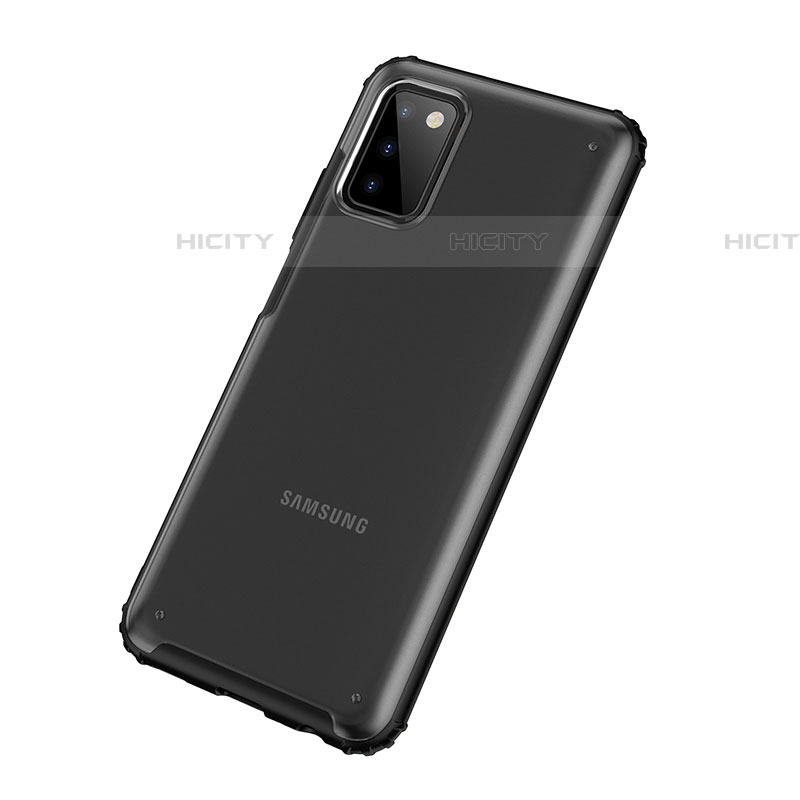 Silikon Schutzhülle Rahmen Tasche Hülle Durchsichtig Transparent für Samsung Galaxy A03s groß