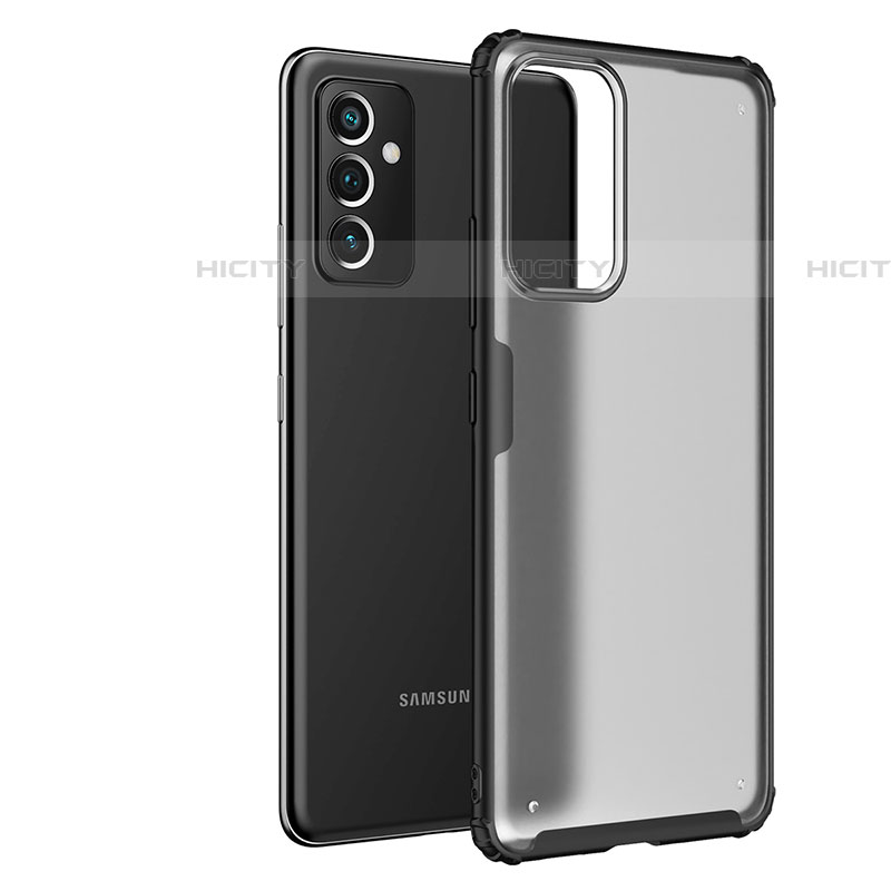 Silikon Schutzhülle Rahmen Tasche Hülle Durchsichtig Transparent für Samsung Galaxy A24 4G Schwarz