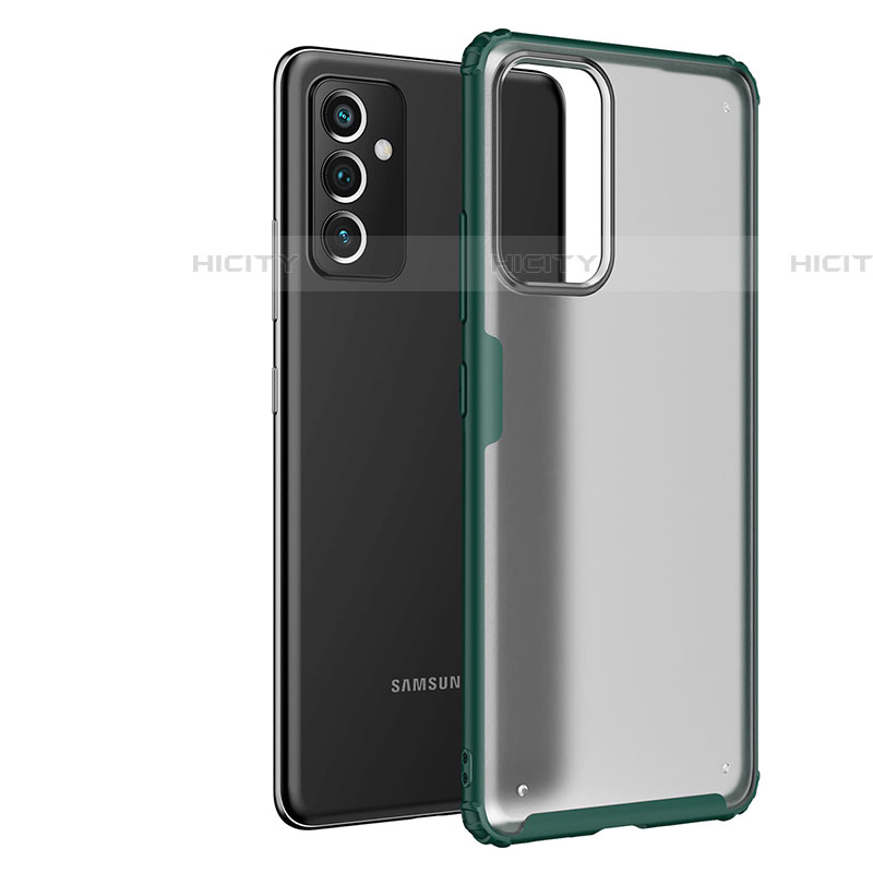Silikon Schutzhülle Rahmen Tasche Hülle Durchsichtig Transparent für Samsung Galaxy A82 5G Grün Plus