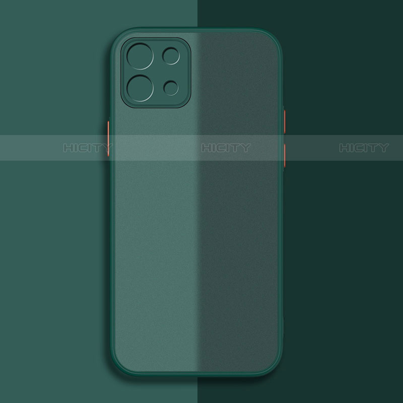 Silikon Schutzhülle Rahmen Tasche Hülle Durchsichtig Transparent für Xiaomi Mi 11 Lite 5G NE Grün