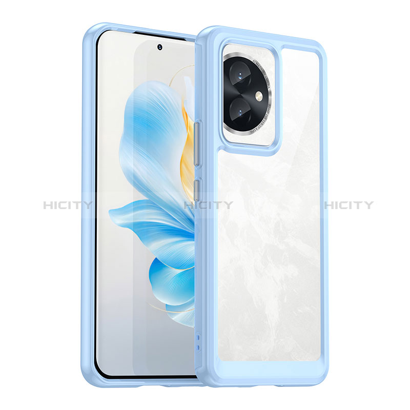 Silikon Schutzhülle Rahmen Tasche Hülle Durchsichtig Transparent J01S für Huawei Honor 100 5G