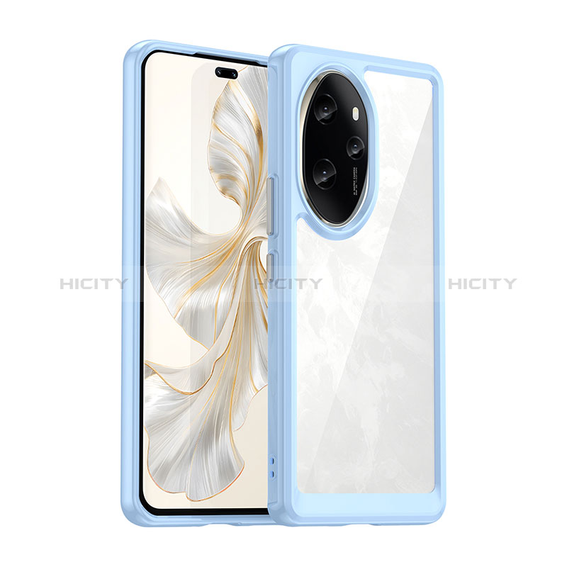 Silikon Schutzhülle Rahmen Tasche Hülle Durchsichtig Transparent J01S für Huawei Honor 100 Pro 5G