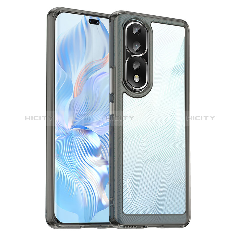 Silikon Schutzhülle Rahmen Tasche Hülle Durchsichtig Transparent J01S für Huawei Honor 80 Pro 5G