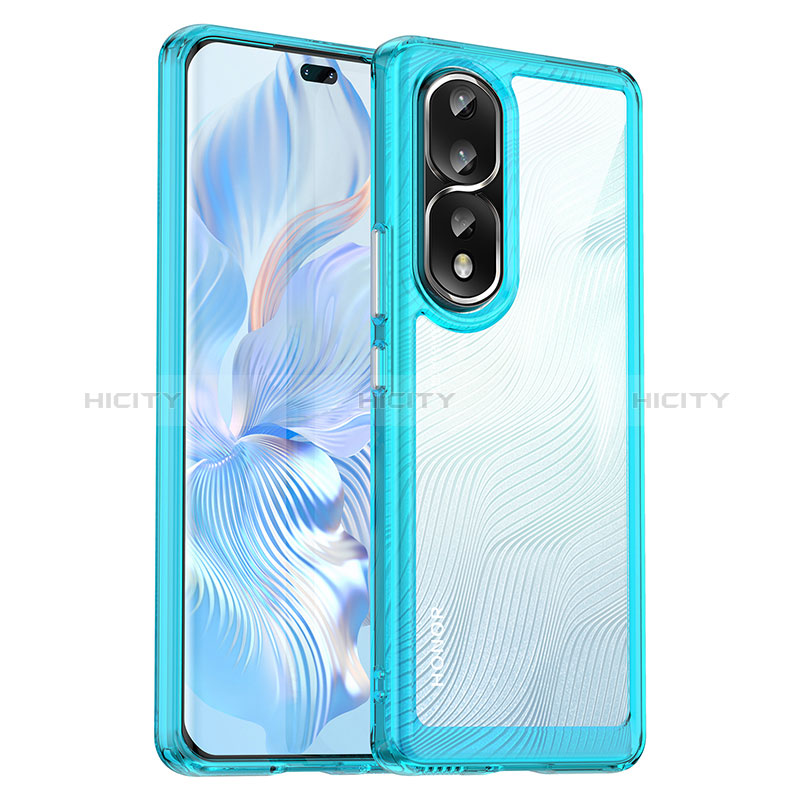 Silikon Schutzhülle Rahmen Tasche Hülle Durchsichtig Transparent J01S für Huawei Honor 80 Pro 5G