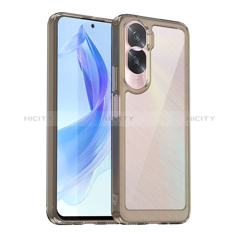 Silikon Schutzhülle Rahmen Tasche Hülle Durchsichtig Transparent J01S für Huawei Honor 90 Lite 5G