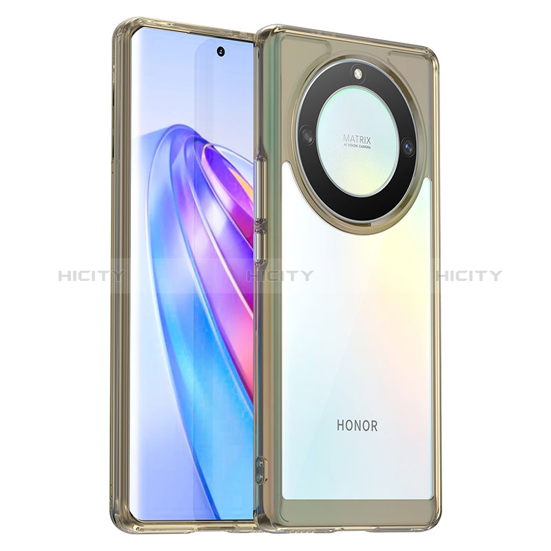 Silikon Schutzhülle Rahmen Tasche Hülle Durchsichtig Transparent J01S für Huawei Honor Magic5 Lite 5G