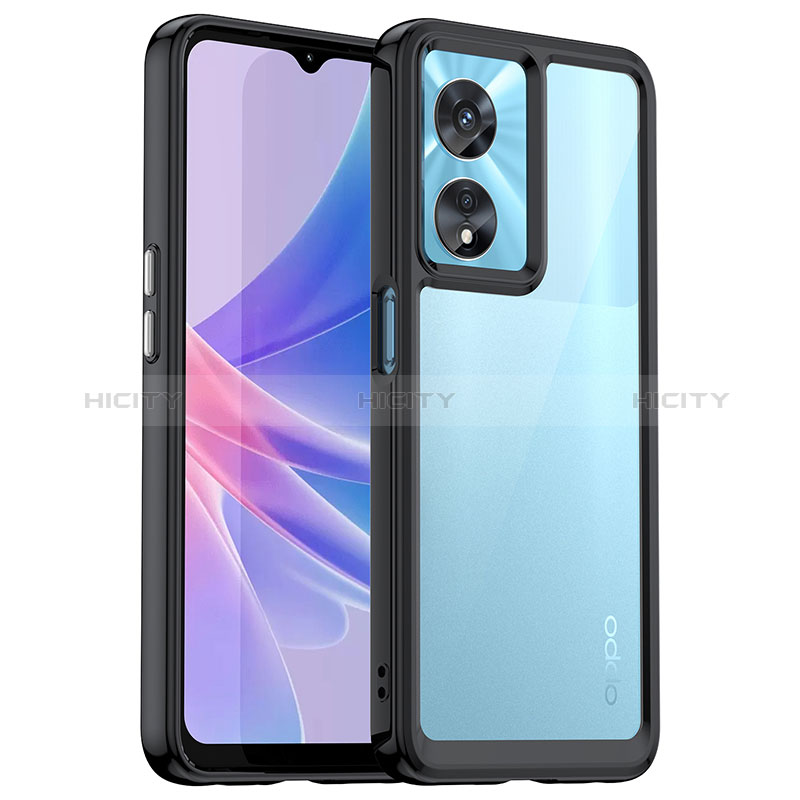 Silikon Schutzhülle Rahmen Tasche Hülle Durchsichtig Transparent J01S für Oppo A1 Pro 5G