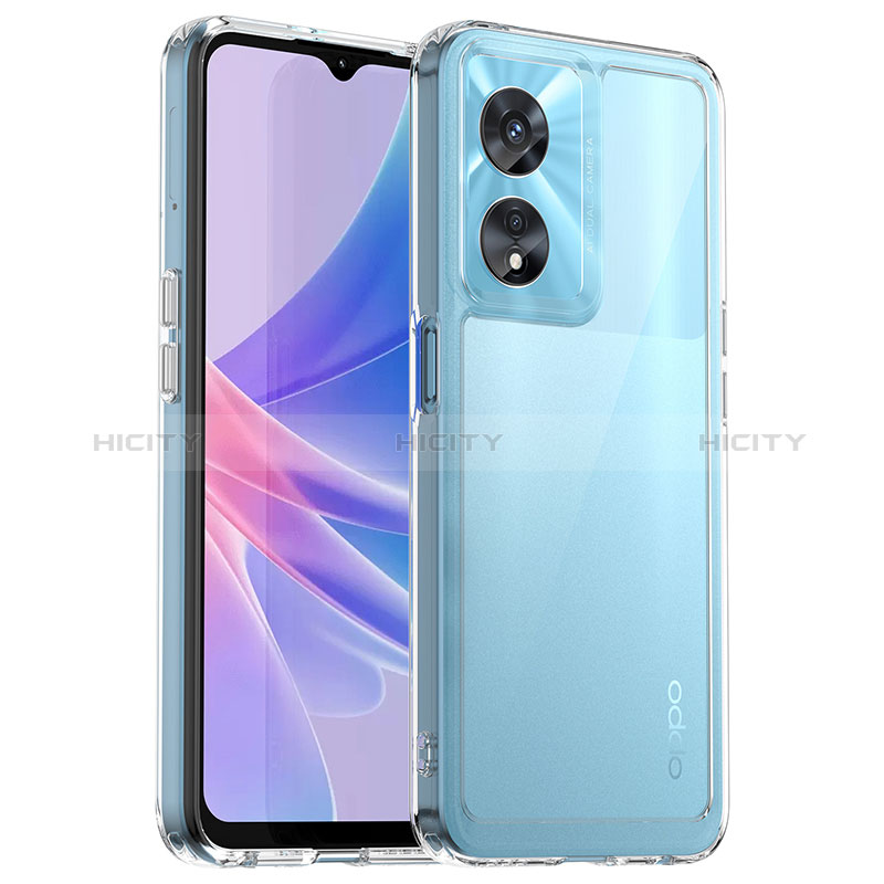 Silikon Schutzhülle Rahmen Tasche Hülle Durchsichtig Transparent J01S für Oppo A1 Pro 5G