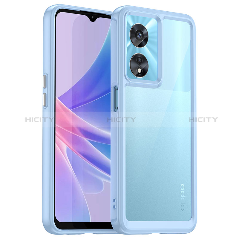 Silikon Schutzhülle Rahmen Tasche Hülle Durchsichtig Transparent J01S für Oppo A1 Pro 5G