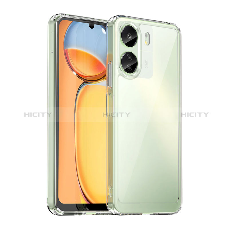 Silikon Schutzhülle Rahmen Tasche Hülle Durchsichtig Transparent J01S für Xiaomi Poco C65