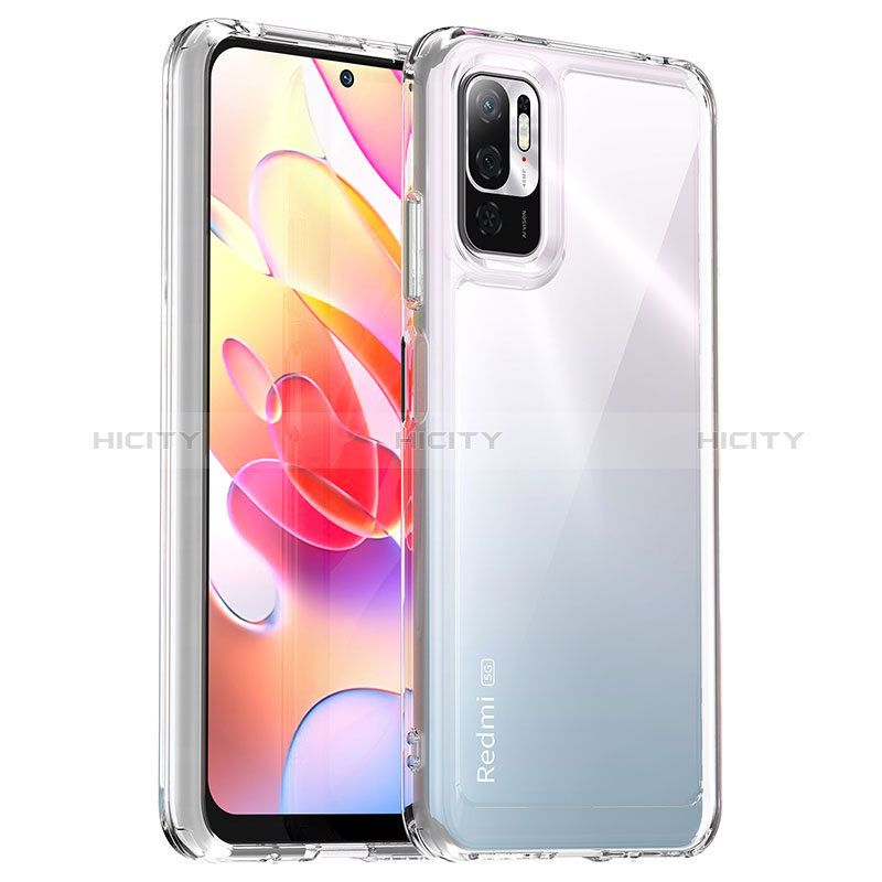 Silikon Schutzhülle Rahmen Tasche Hülle Durchsichtig Transparent J01S für Xiaomi POCO M3 Pro 5G Klar Plus