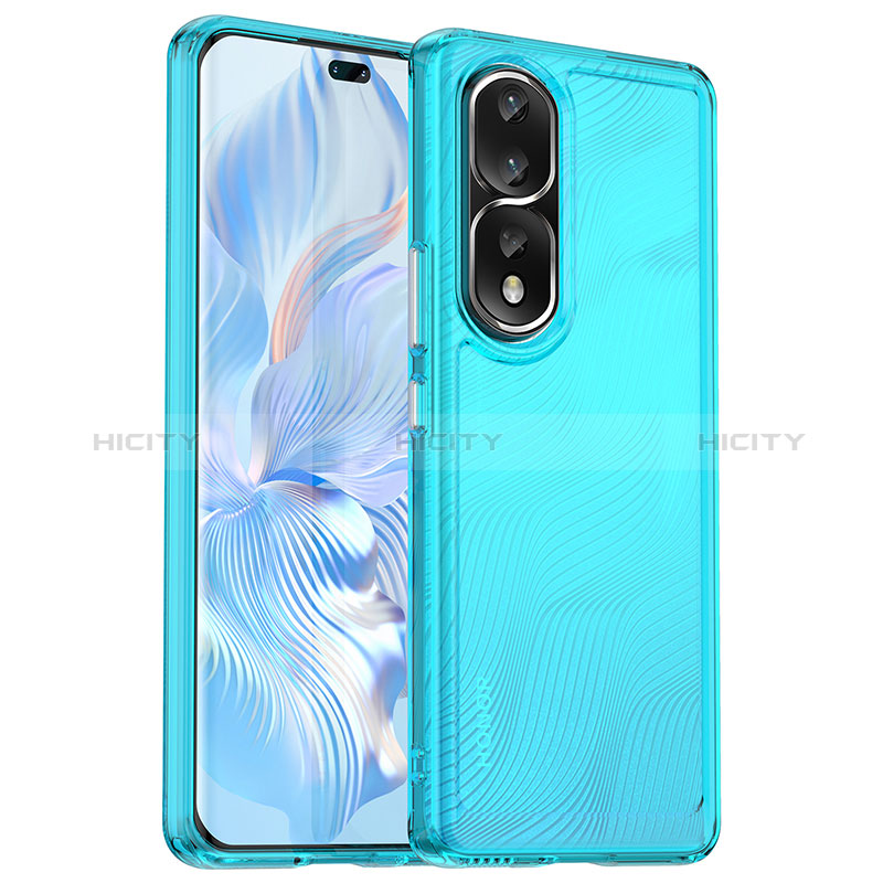 Silikon Schutzhülle Rahmen Tasche Hülle Durchsichtig Transparent J02S für Huawei Honor 80 Pro Flat 5G