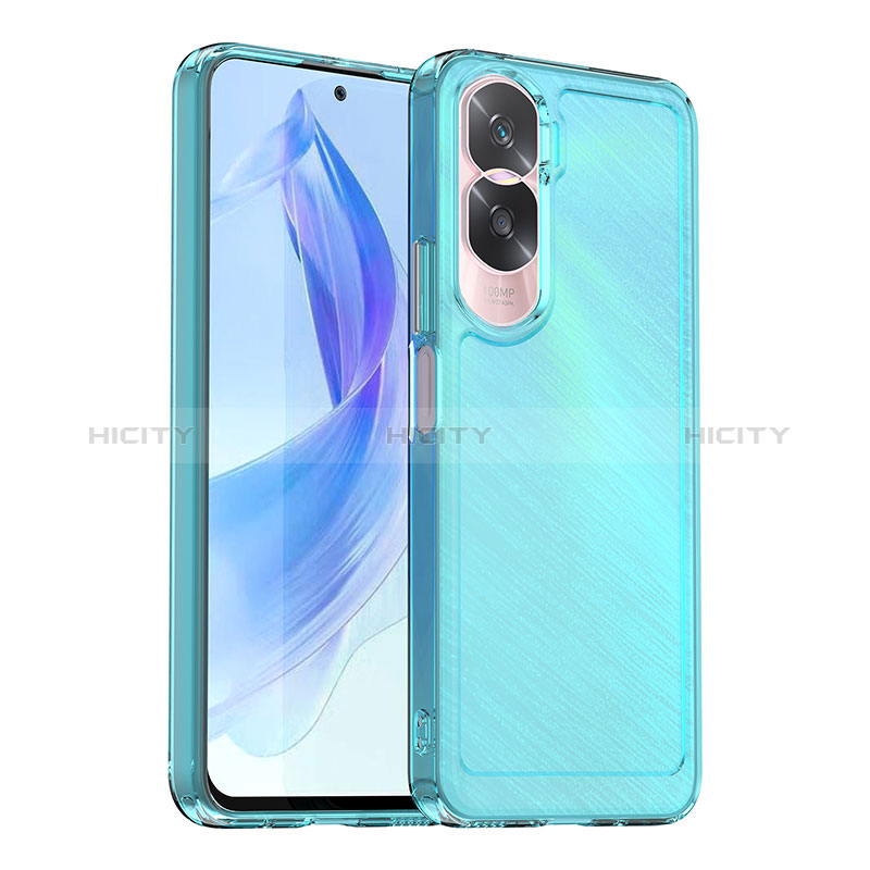 Silikon Schutzhülle Rahmen Tasche Hülle Durchsichtig Transparent J02S für Huawei Honor 90 Lite 5G