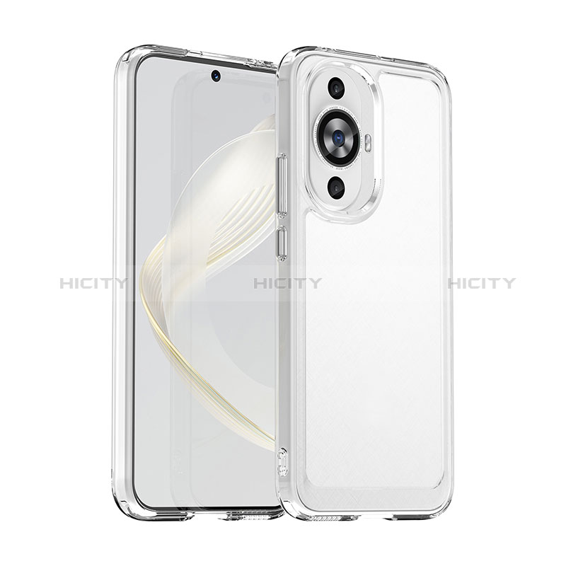 Silikon Schutzhülle Rahmen Tasche Hülle Durchsichtig Transparent J02S für Huawei Nova 11