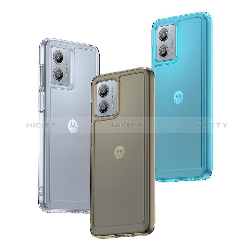 Silikon Schutzhülle Rahmen Tasche Hülle Durchsichtig Transparent J02S für Motorola Moto G53j 5G