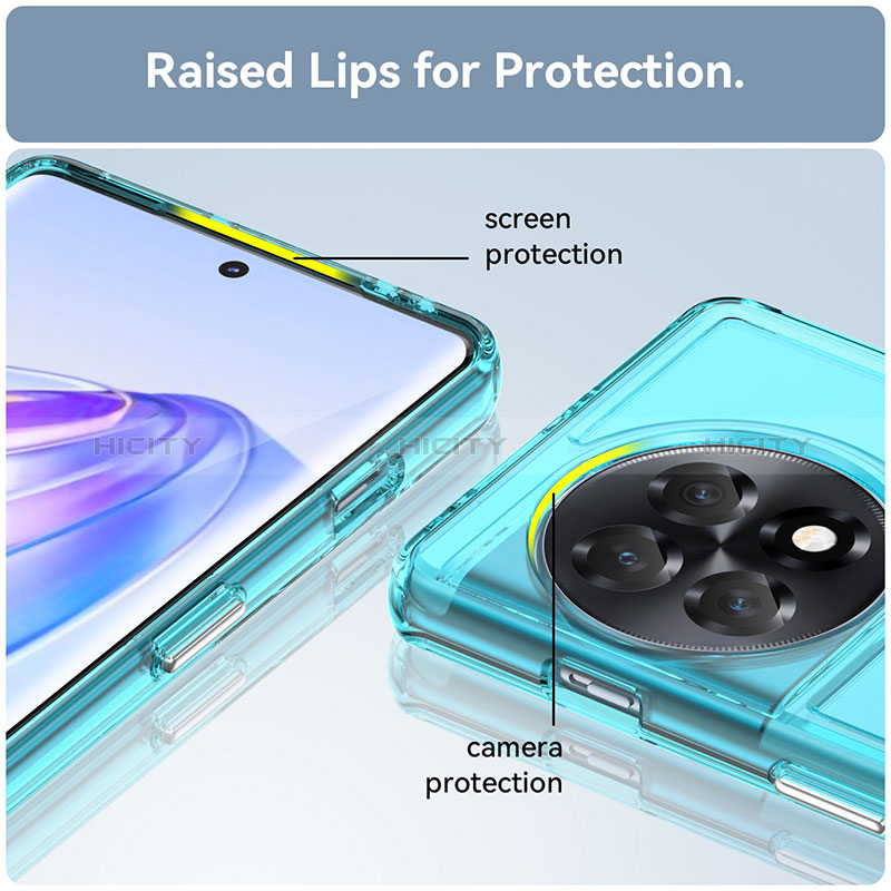 Silikon Schutzhülle Rahmen Tasche Hülle Durchsichtig Transparent J02S für OnePlus Ace 2 Pro 5G