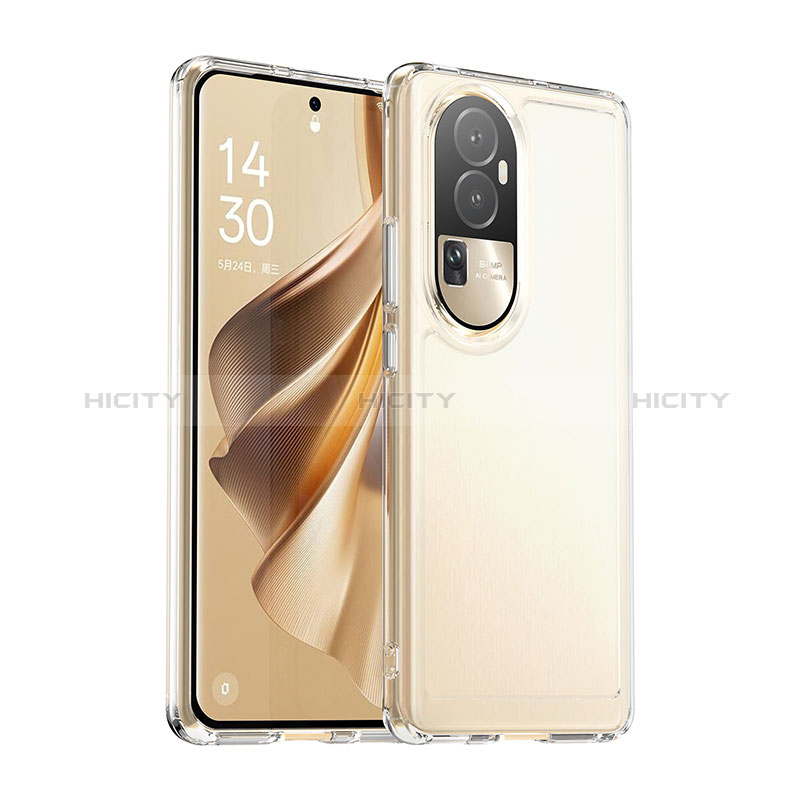 Silikon Schutzhülle Rahmen Tasche Hülle Durchsichtig Transparent J02S für Oppo Reno10 Pro+ Plus 5G