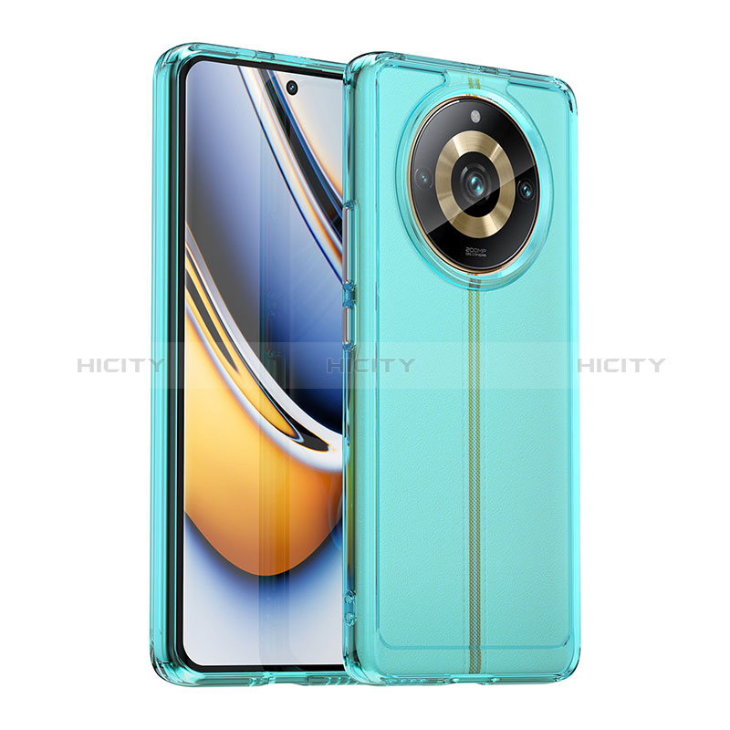 Silikon Schutzhülle Rahmen Tasche Hülle Durchsichtig Transparent J02S für Realme 11 Pro 5G