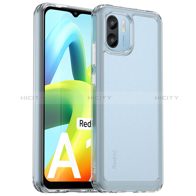 Silikon Schutzhülle Rahmen Tasche Hülle Durchsichtig Transparent J02S für Xiaomi Redmi A2 Klar Plus