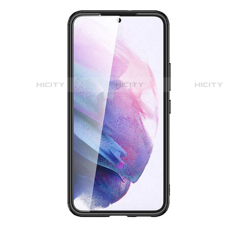Silikon Schutzhülle Rahmen Tasche Hülle Durchsichtig Transparent M02 für Samsung Galaxy S21 FE 5G groß