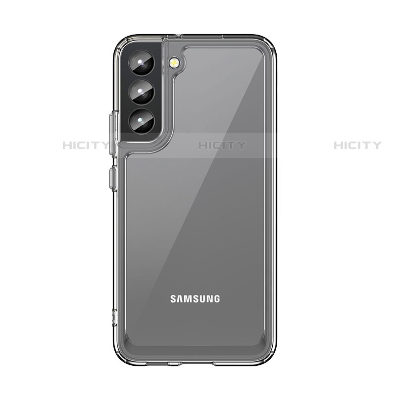 Silikon Schutzhülle Rahmen Tasche Hülle Durchsichtig Transparent M03 für Samsung Galaxy S21 5G Klar