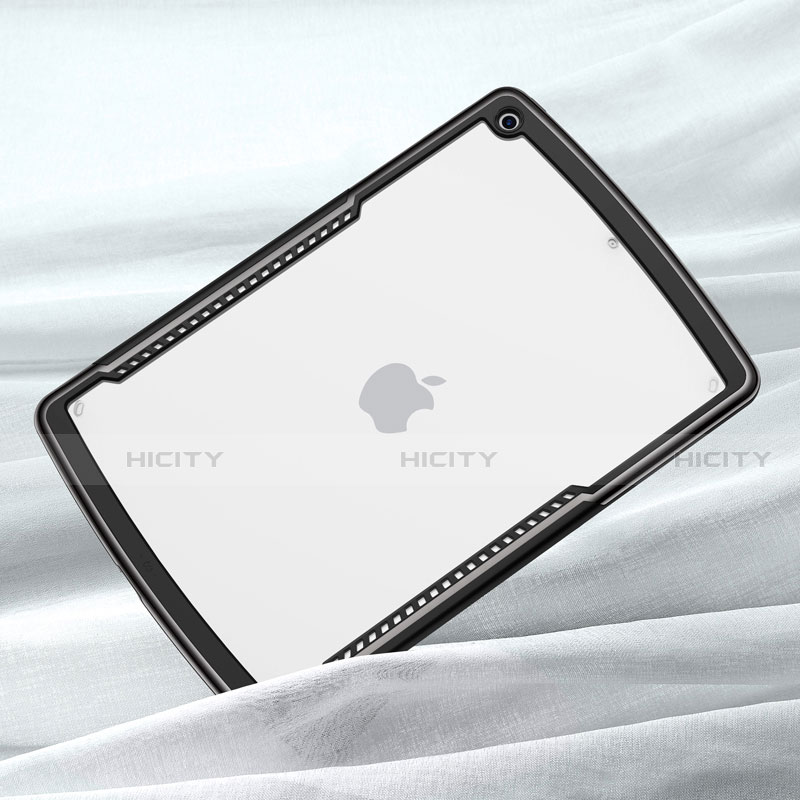 Silikon Schutzhülle Rahmen Tasche Hülle Durchsichtig Transparent Spiegel für Apple iPad 10.2 (2019)